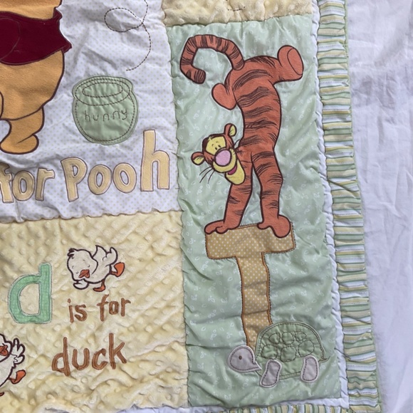 Winnie the Pooh Crib Blanket by Disney Baby - Picture 4 of 13